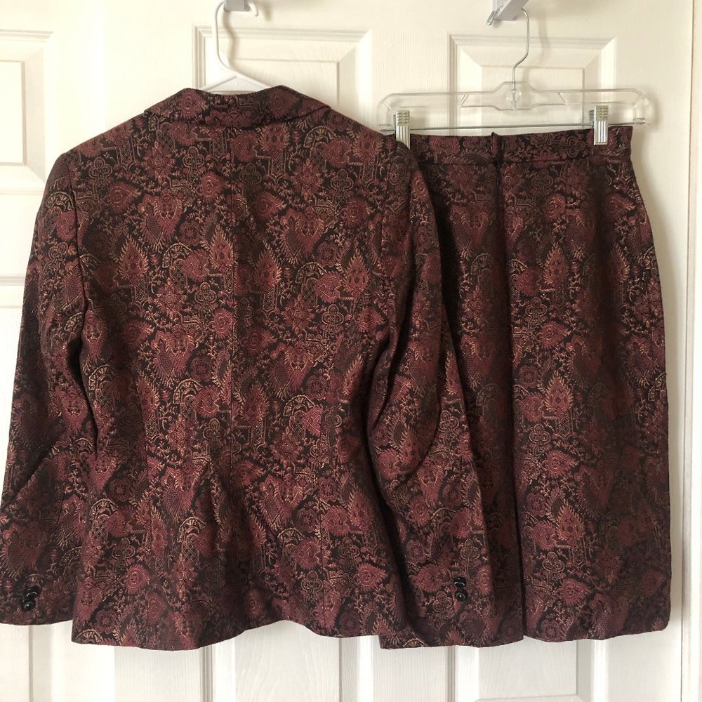Vintage Renee DuMarr 2 PC Skirt suit